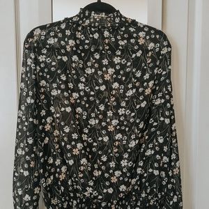 Collared Long Sleeve Top